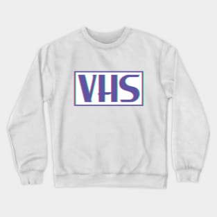 VHS - Retro VHS Logo Crewneck Sweatshirt